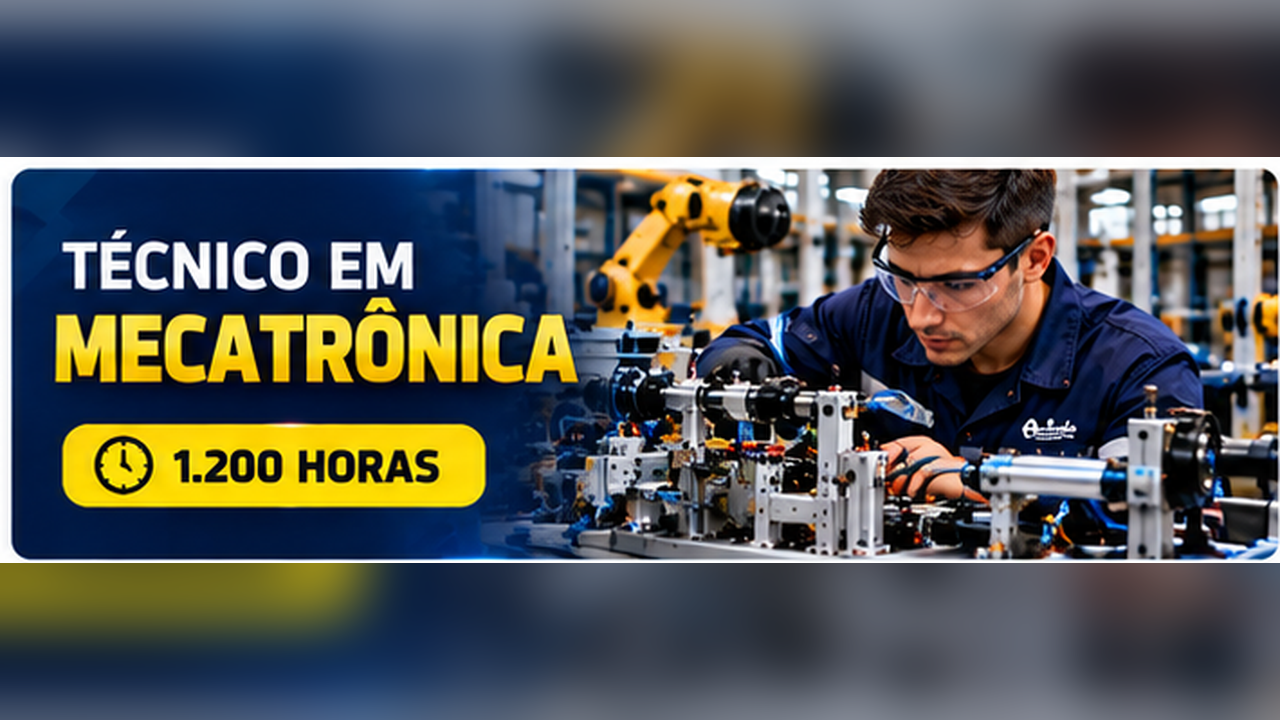 Curso Técnico em Mecatrônica — 1200 horas, Clube do Técnico