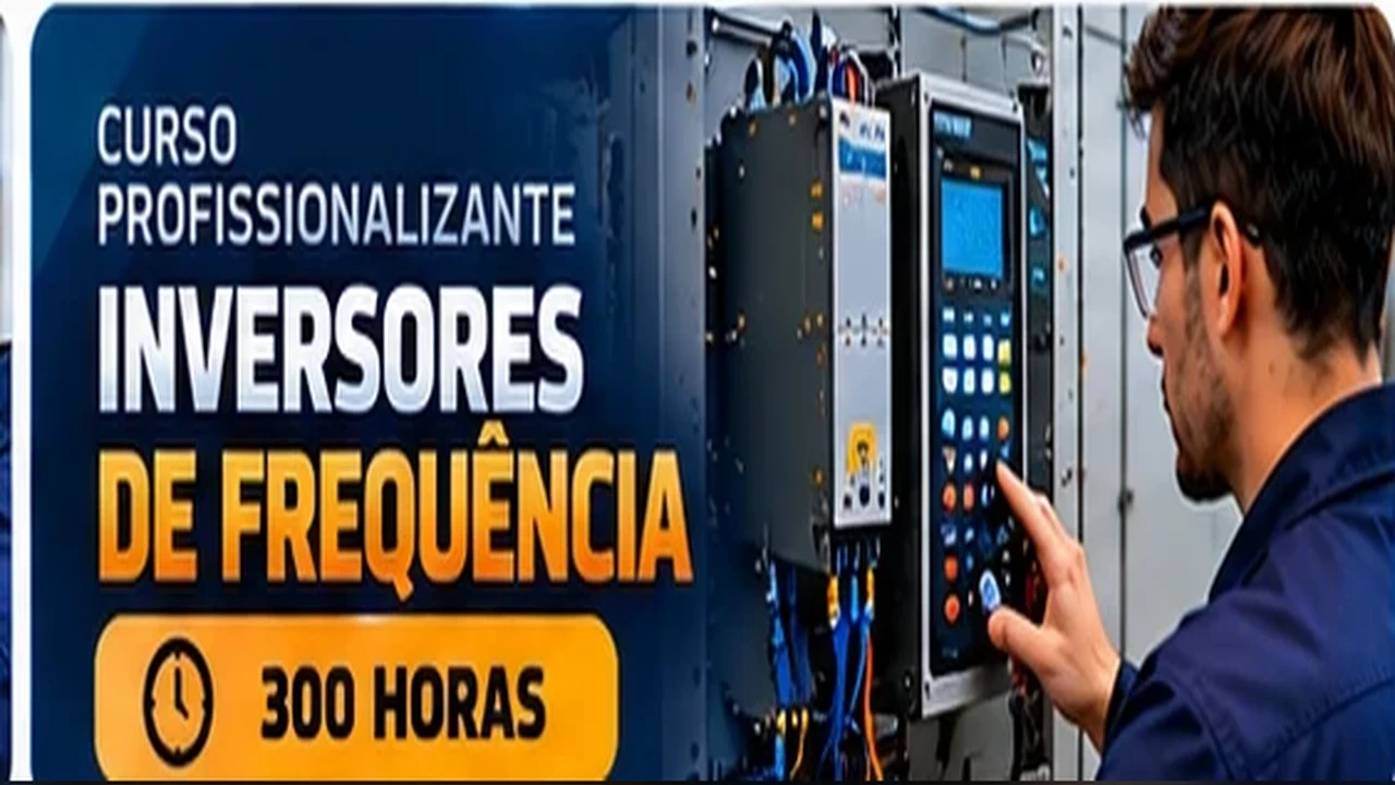 Curso profissionalizante de inversores frequencia — profissional em atividade