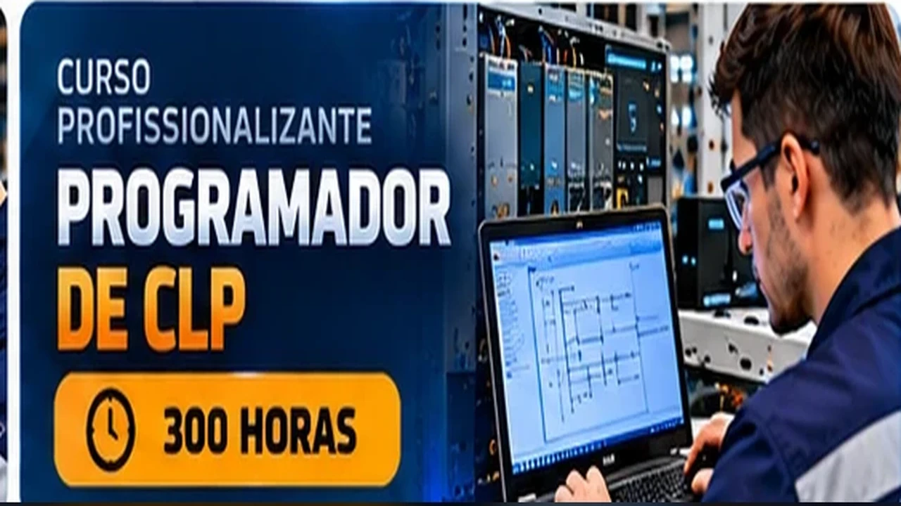 Curso profissionalizante de programador clp — profissional em atividade