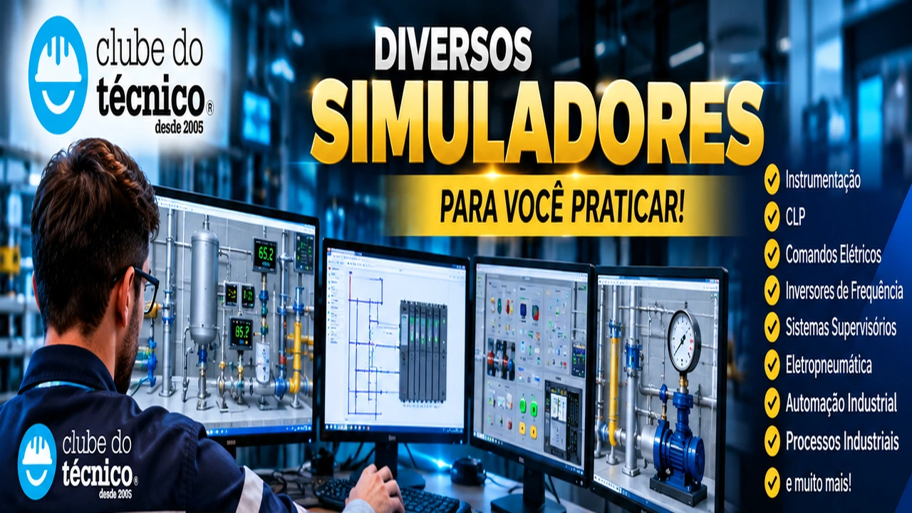 Simuladores técnicos para praticar