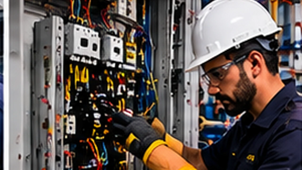 Imagem do curso Eletricista de Manutenção